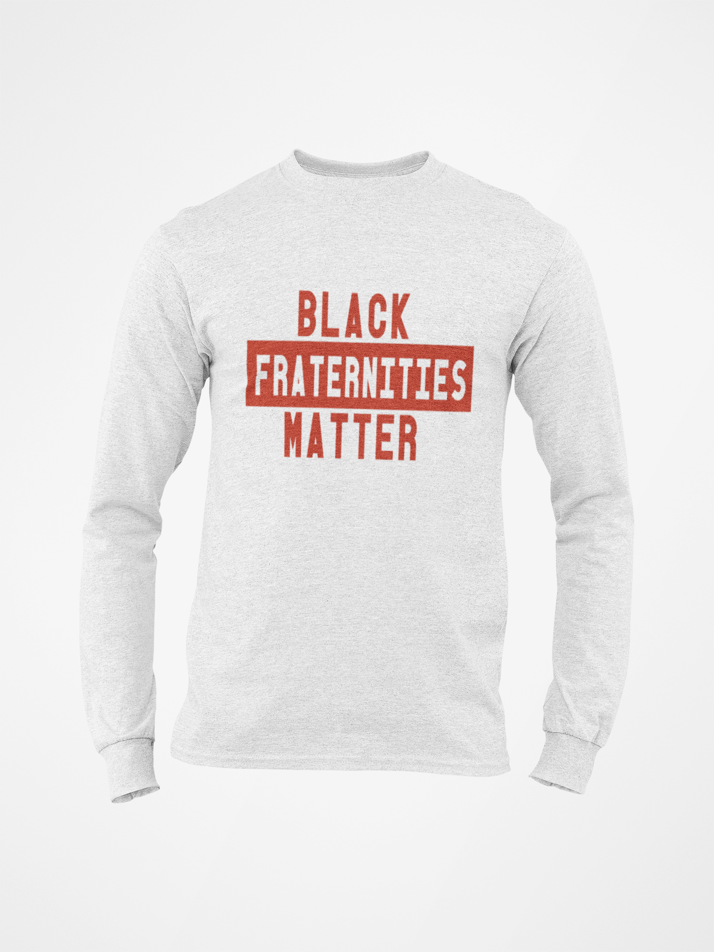 Black Fraternities Matter Long Sleeve Tee's