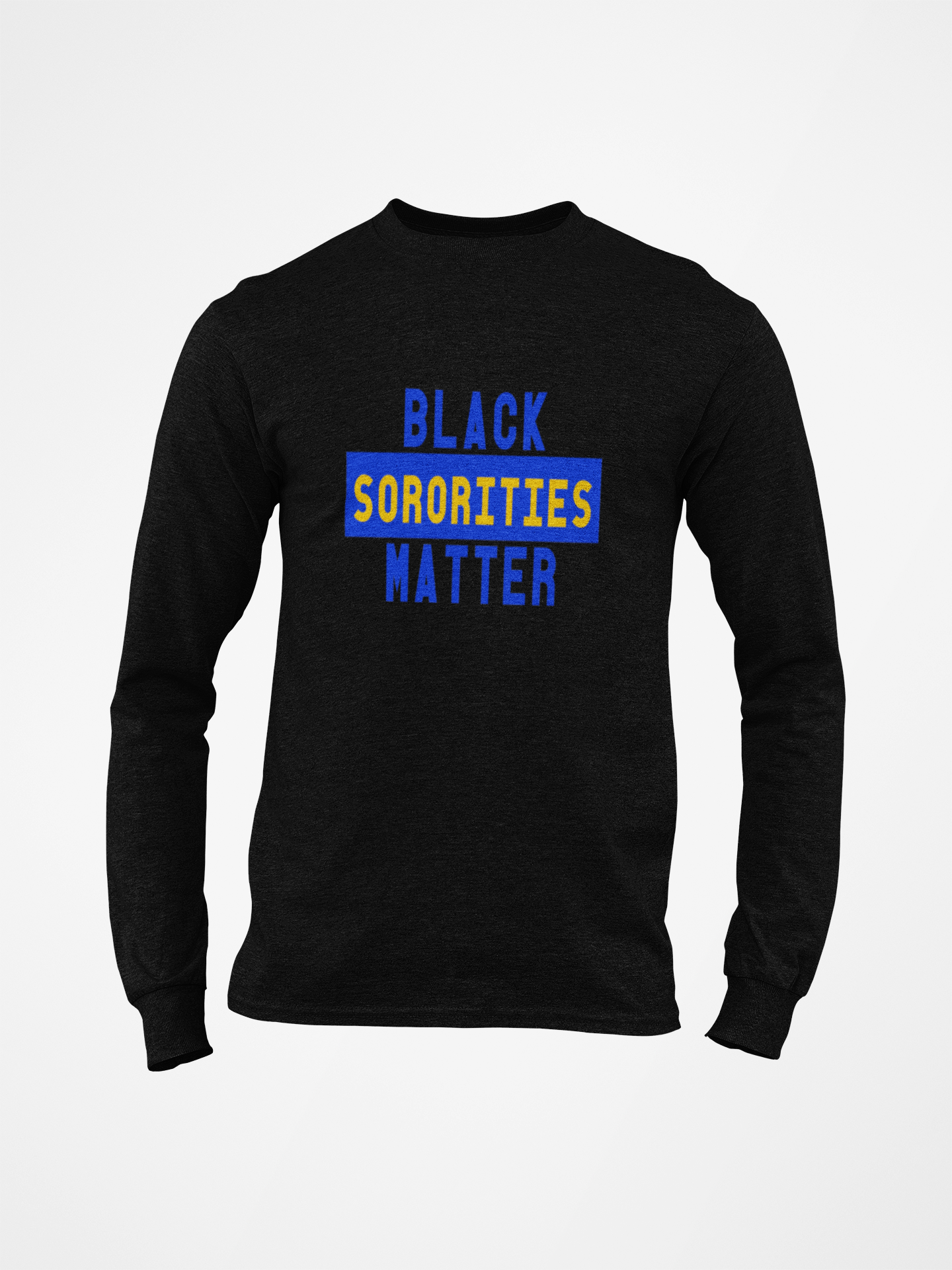 Black Sororities Matter Long Sleeve Tee's