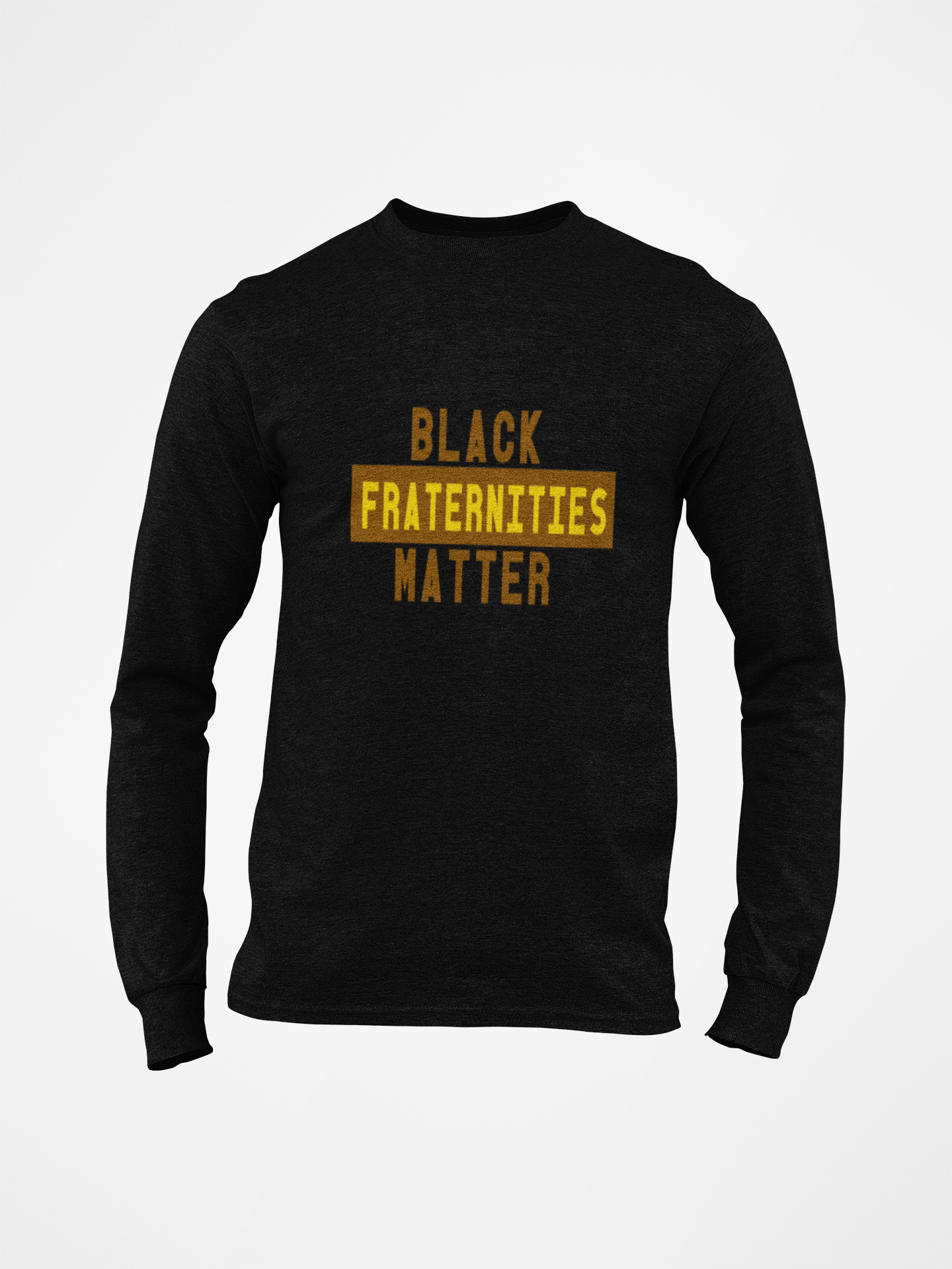 Black Fraternities Matter Long Sleeve Tee's