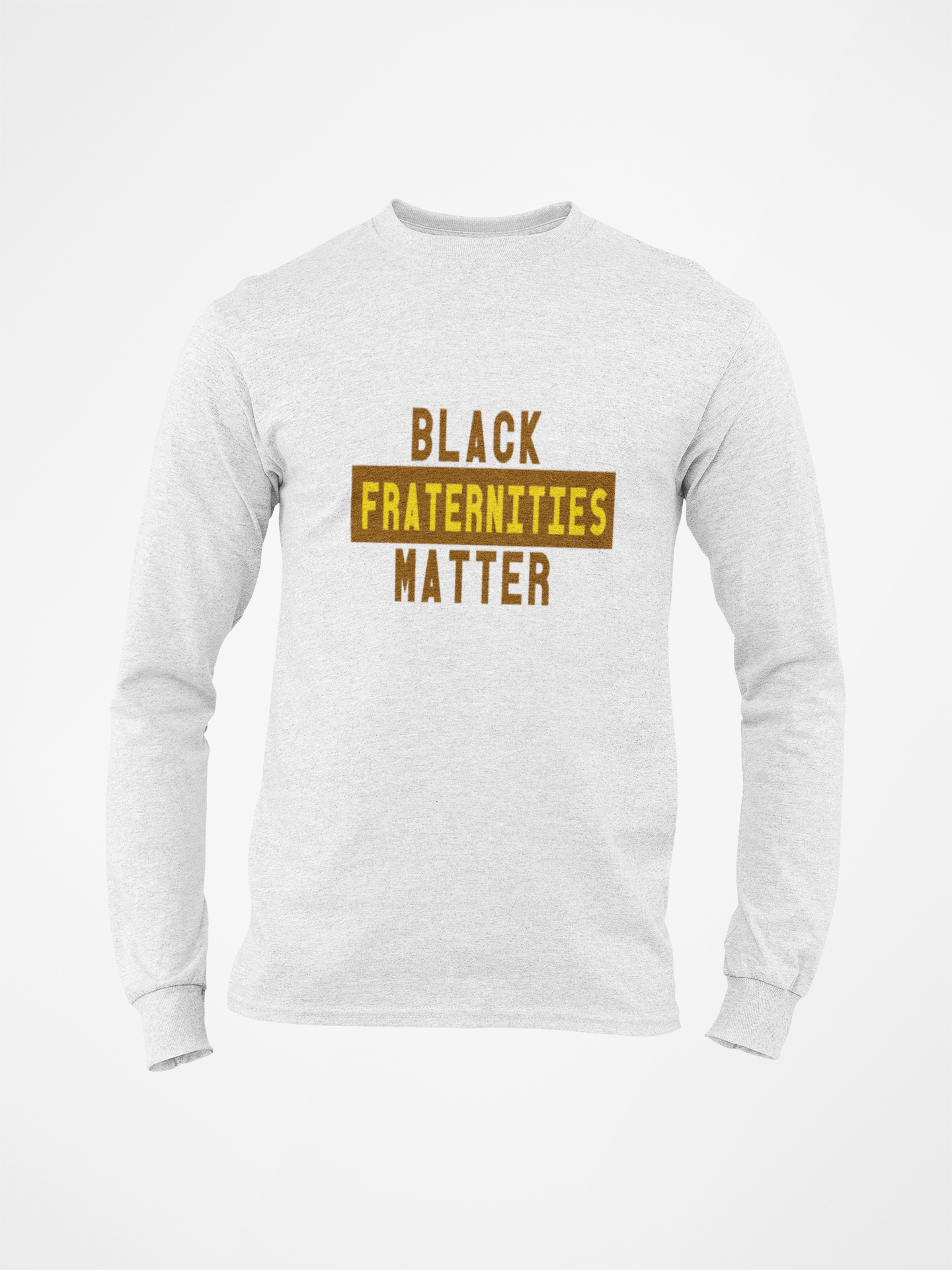 Black Fraternities Matter Long Sleeve Tee's