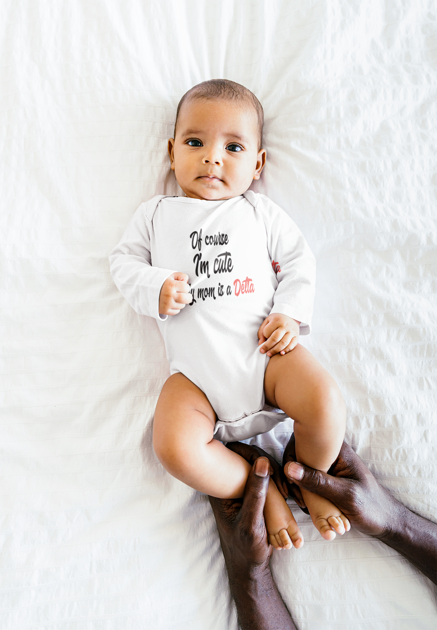 (DST) Of course I'm cute onesie
